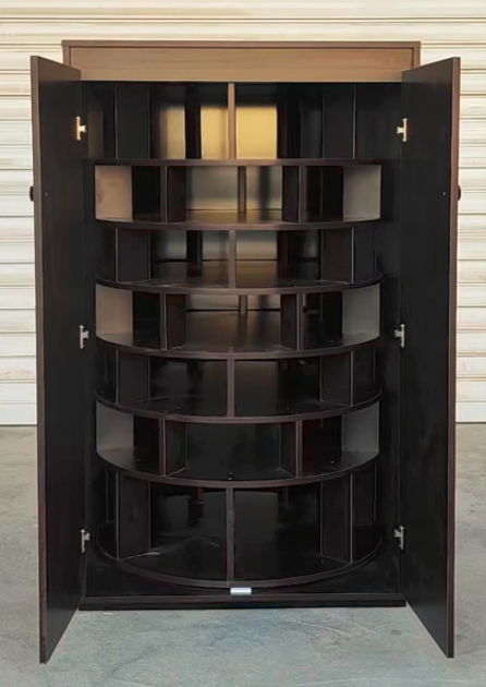 Luxury Rotating Shoe Storage Armoire
